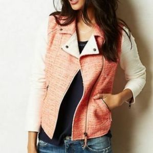 Anthropologie Elevenses Moto Jacket